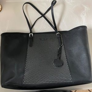 Michael Kors Tote Micro Stud Jet Set Center Stripe